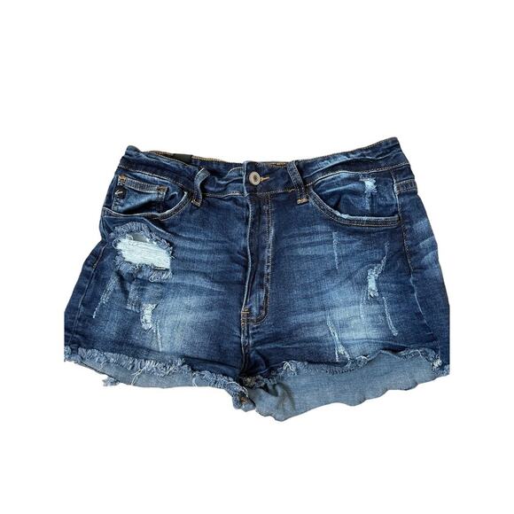 KanCan jean shorts cutoff distressed SZ 29" - Picture 1 of 6